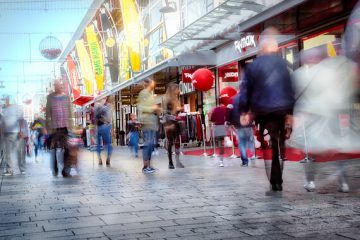 de Stationstraat in Almere