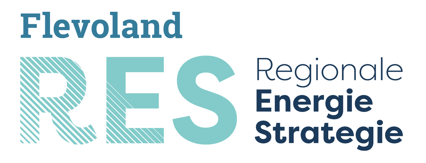 Logo Flevoland Regionale Energie Strategie (RES)
