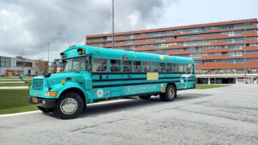 De oude schoolbus van Stad en Natuur